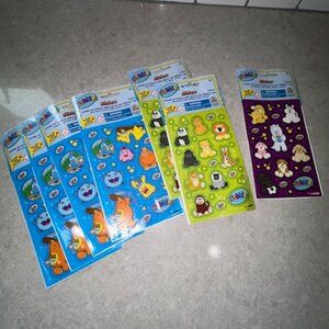 WEBKINZ Stickers Unused codes No Longer Available by Ganz 7 sealed Packs